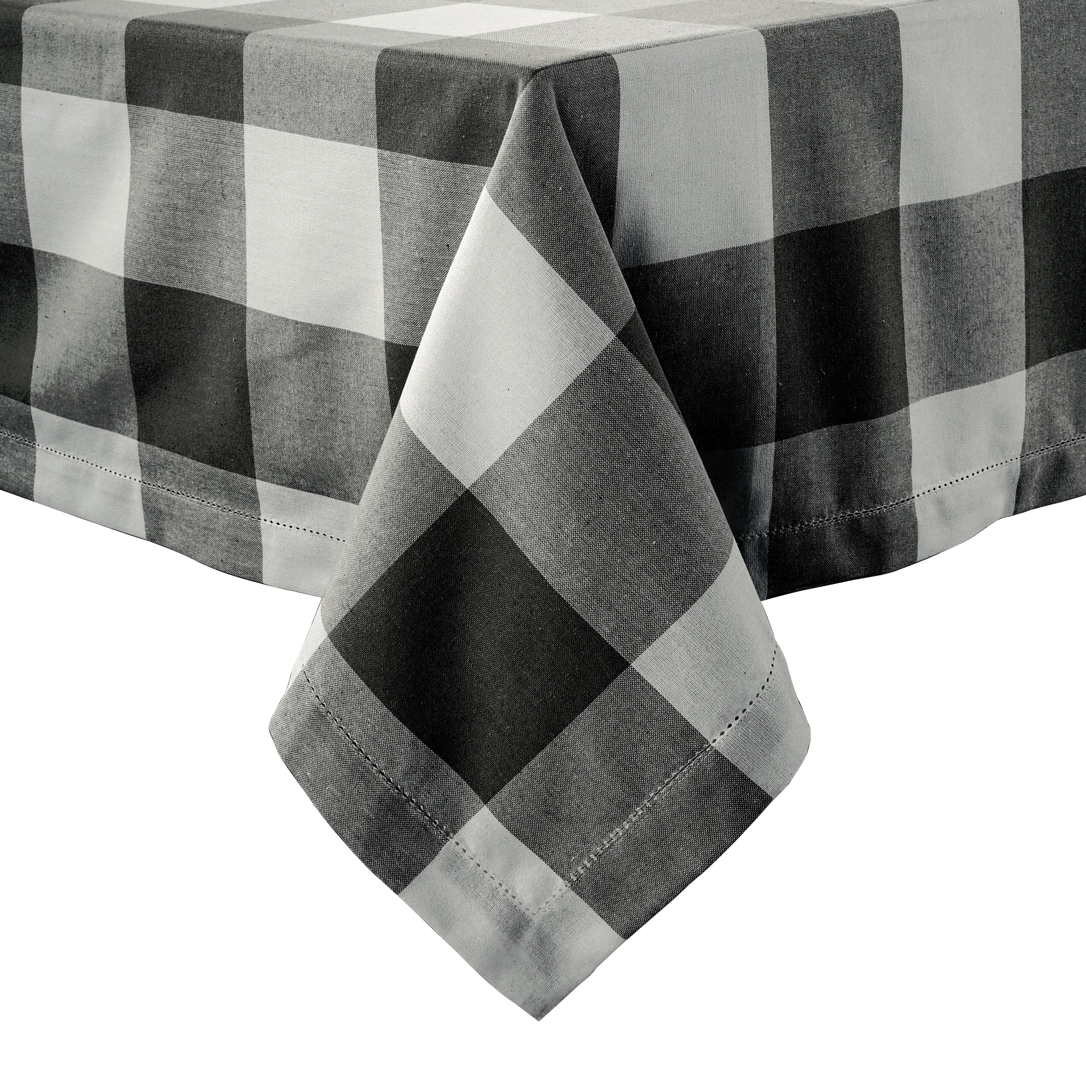 Tablecloth 4 Seat 150x150cm - Black White Check